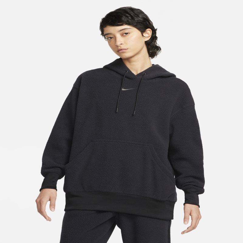 Dukserice Nike Sportswear Plush Pullover Hoodie Crna | DQ6840-010, 0