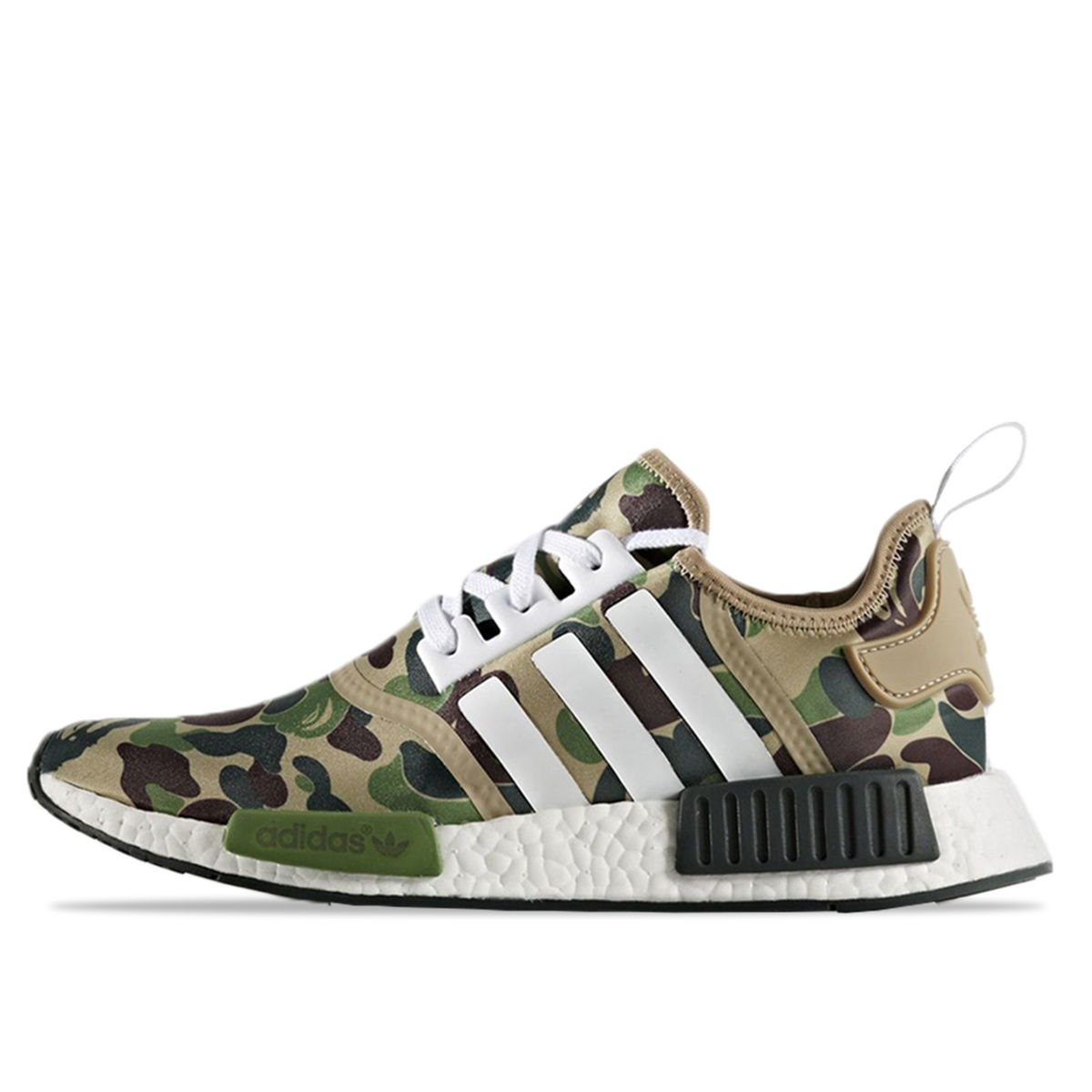 Tenisice i cipele adidas Originals Bape x NMD R1 Zelena | BA7326, 1