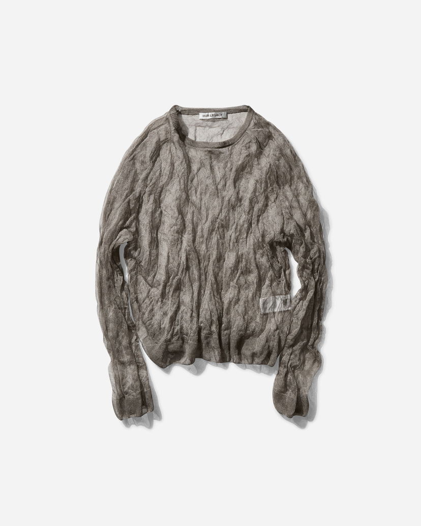 Džemper OUR LEGACY True Roundneck Sweater Smeđa | W2253TA 001