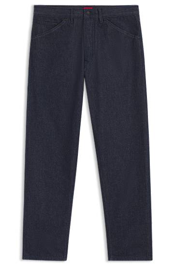 Jeans BOSS Relaxed Fit Jeans Tamnoplava | 50542905
