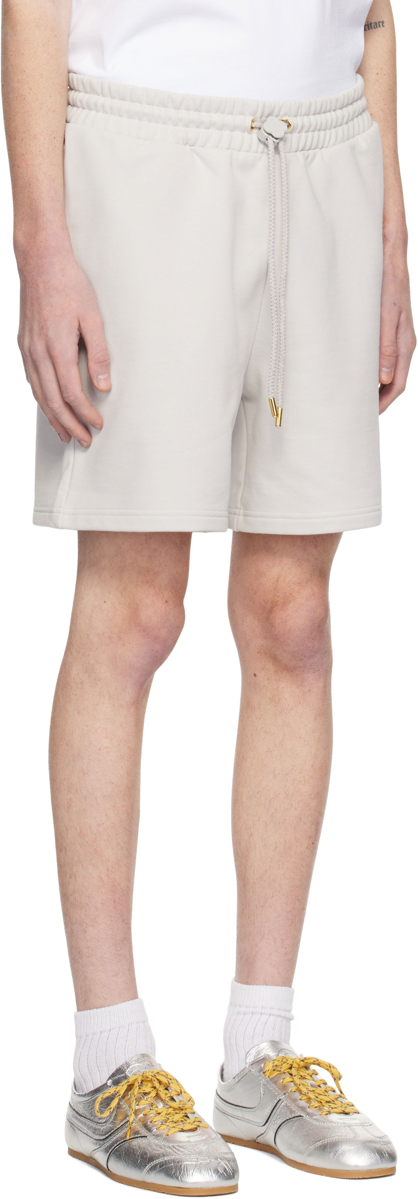 Kratke hlače Casablanca Temple Graphic Shorts Siva | MPS25-JTR-003-02, 1