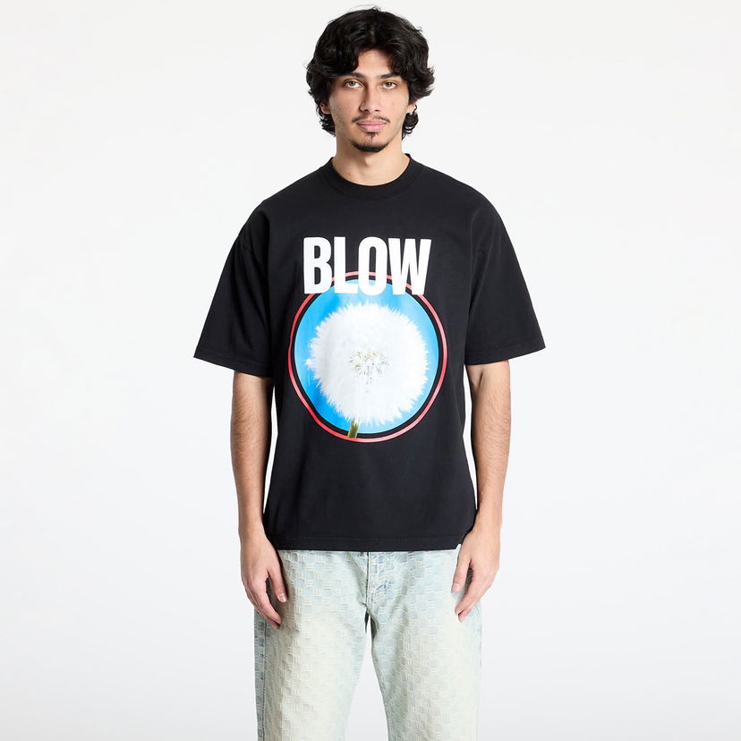 Majica kratkih rukava Pleasures PLEASURES Blow T-Shirt Crna | P25SP054 BLACK