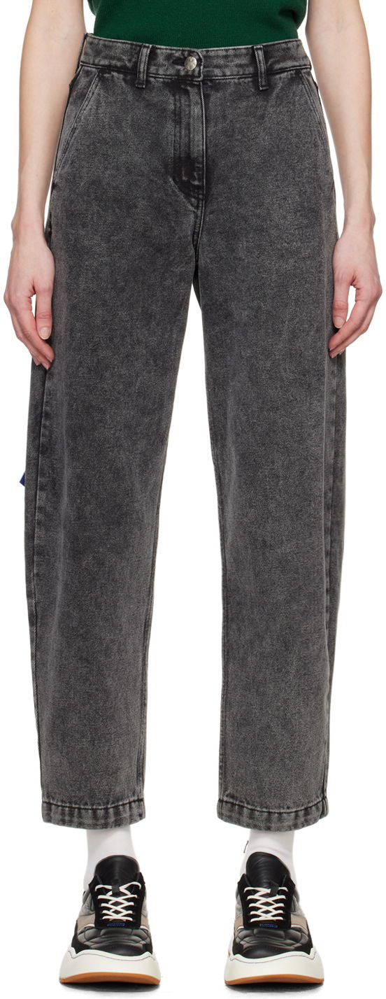 Jeans ADER ERROR Faded Denim Jeans Crna | BMSGFYJE0103BK