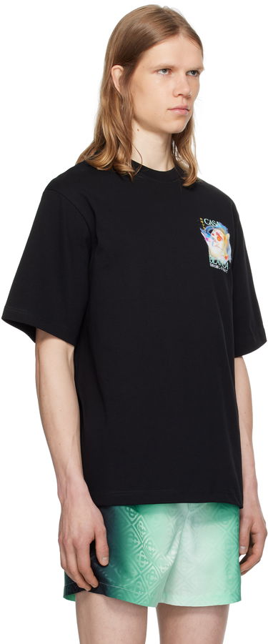 Majica kratkih rukava Casablanca Casablanca Galactic Connection Graphic T-Shirt Crna | MPF25-JTS-044-05, 1