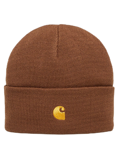Kapica Carhartt WIP Hat Chase Beanie Brown Smeđa | I026222.1R0XX