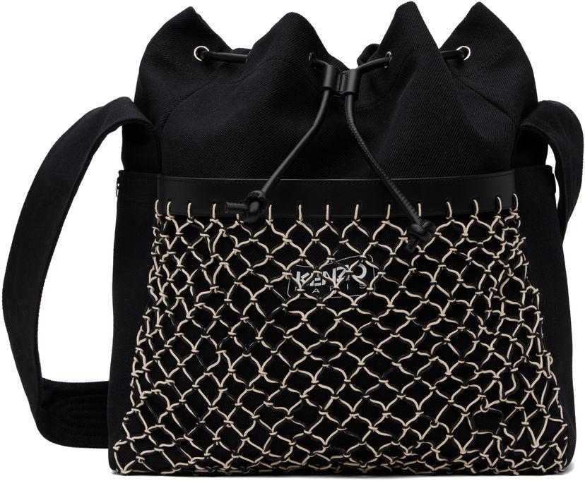 Ručna torbica KENZO Kenzo 'KENZOAMA' Bucket Bag Crna | FF52SA619B05