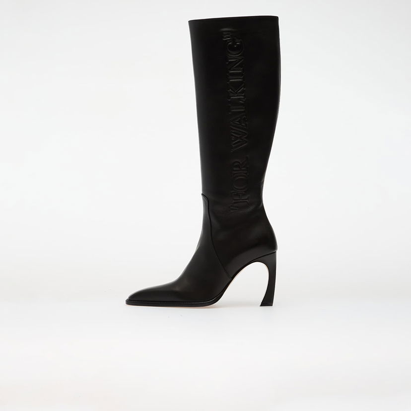 Tenisice i cipele Off-White For Walking Loop Boot Black/ White Crna | OWIE04LF25LEA0011001