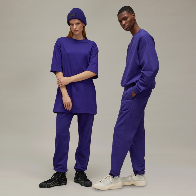 Trenirka Y-3 Brushed Terry Sweatpants Ljubičasta | JD9806