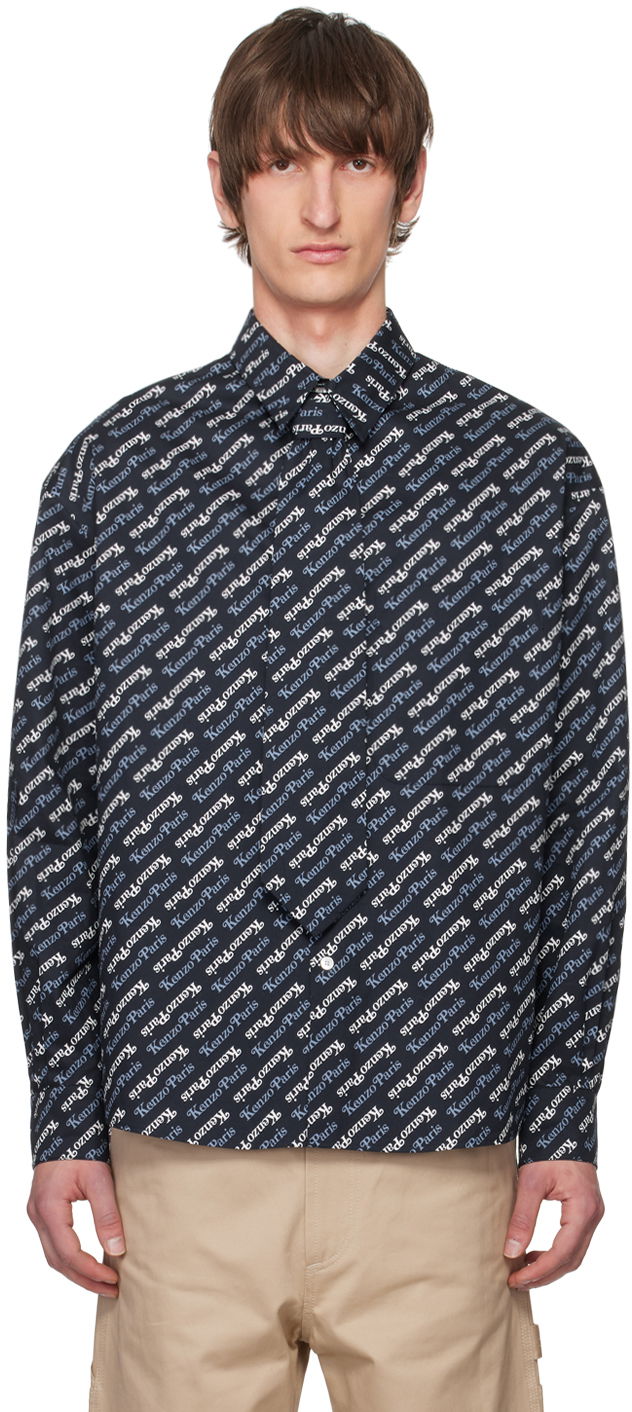 Košulja KENZO Paris Verdy Edition Shirt Tamnoplava | FE55CH4219P2