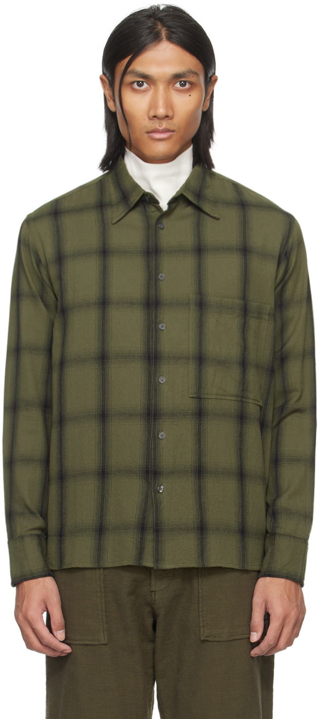 Košulja Universal Works Universal Works Square Pocket Shirt Zelena | P2927