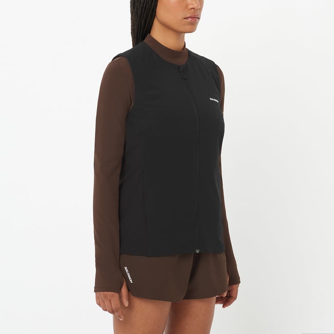 Prsluk Salomon Flex Hybrid Vest Crna | LC2651100