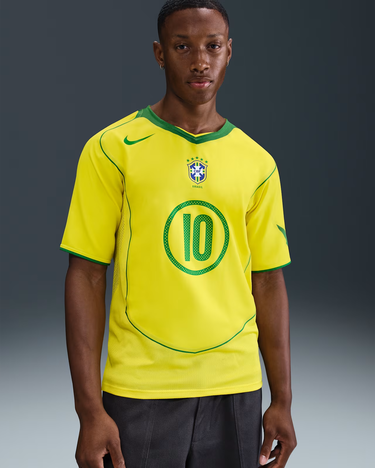 Dres Nike Ronaldinho Brazil 2004 Total 90 Replica Jersey Žuta | IF2941-731, 2