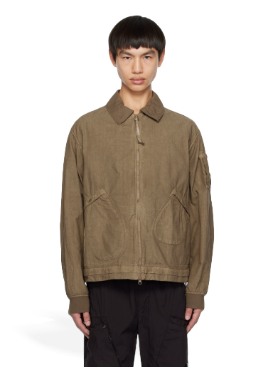 Bomber jakna C.P. Company Light Bomber Jacket Zelena | 14CMOW226A-006456G