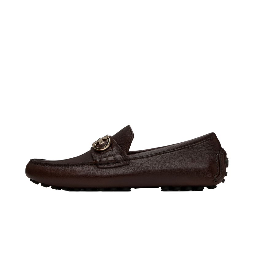 Tenisice i cipele FERRAGAMO Leather Driver Loafers Smeđa | 758350 20983007