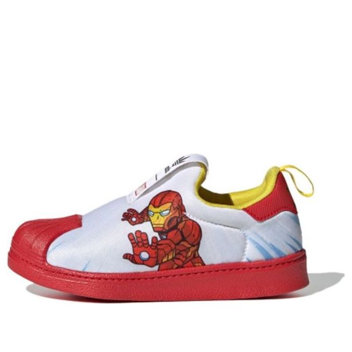 Odjeća adidas Originals Marvel x Superstar 360 Iron Man Bijela | FX4880