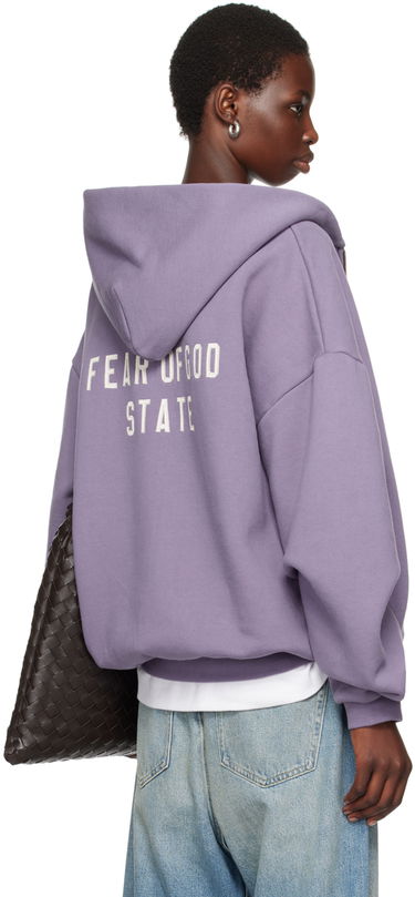 Dukserice Fear of God Designer Full-Zip Hoodie Ljubičasta | 192BT246247F, 2