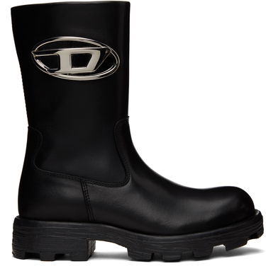 Tenisice i cipele Diesel D-Hammer Bkr D W Logo Boots Crna | Y03692 P4471, 0