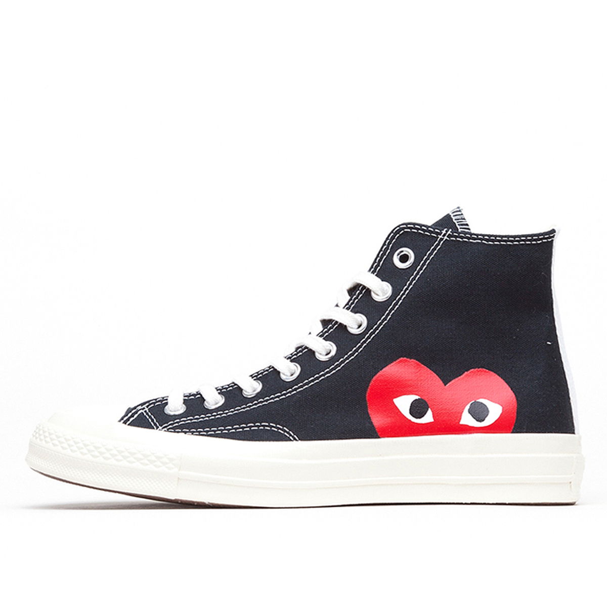 Tenisice i cipele Converse Comme des Garçons x Chuck Taylor All Star Hi "Play" Crna | 150204C, 1
