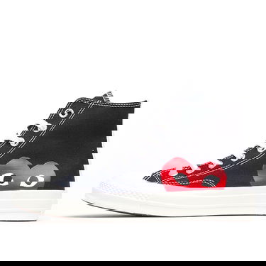 Tenisice i cipele Converse Comme des Garçons x Chuck Taylor All Star Hi "Play" Crna | 150204C, 1