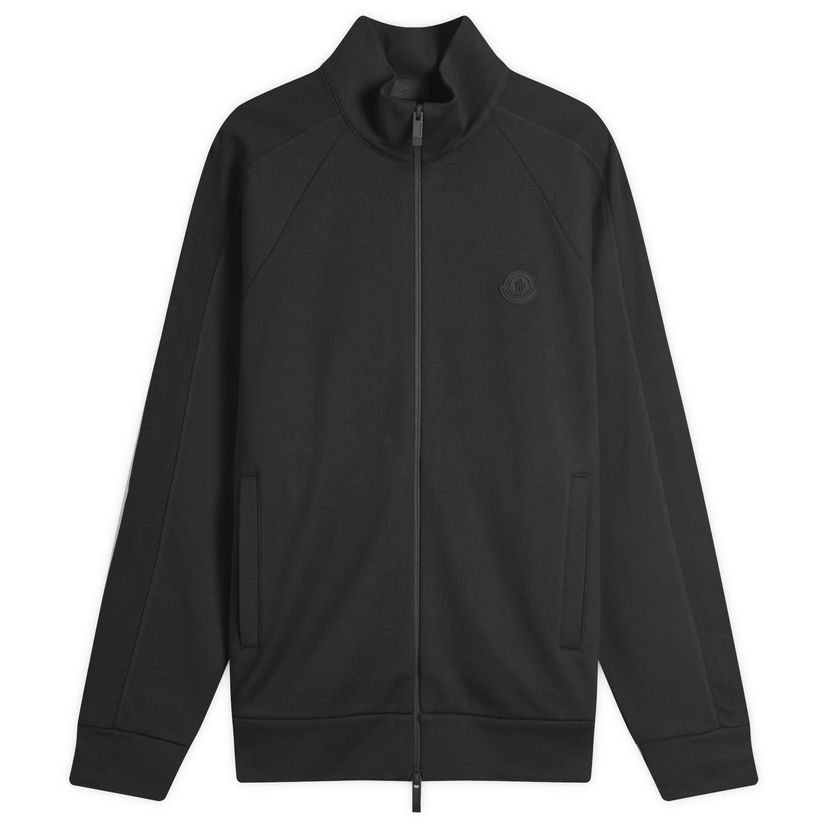 Jakna Moncler Cotton Fleece Zip-Up Jacket, Size Large Crna | 8G000-12-89AZY-999