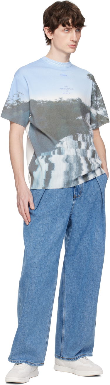 Majica kratkih rukava ADER ERROR ADER error Half S Pull-Over Graphic T-Shirt Plava | BO01SSKT0503BL, 3
