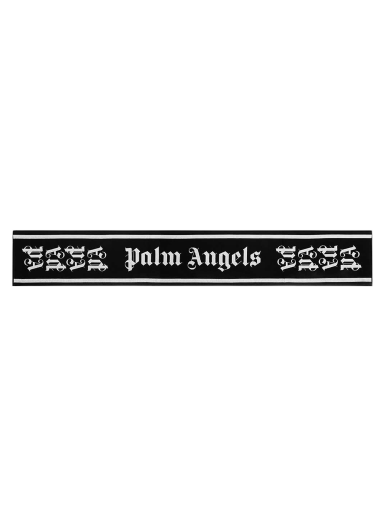 Šal Palm Angels Gothic Monogram Scarf Crna | PMMA007F195720491001