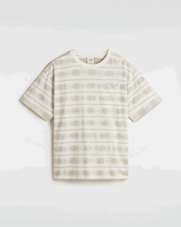 Majica kratkih rukava Vans Premium Shorebreak Knit T-Shirt XXL Bijela | VN000MGWFS8