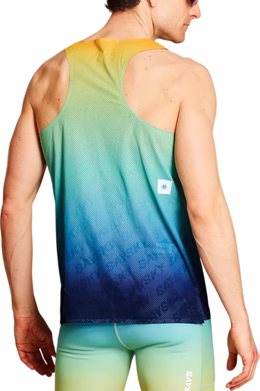 Majica bez rukava Saysky Saysky Drip Dye Flow Air Singlet Višebojno | nmrsi62c-1032, 1