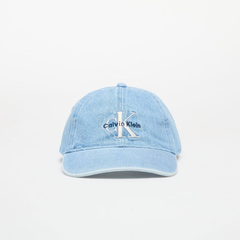 Kapa CALVIN KLEIN Calvin Klein Jeans Monologo Embroidery Cap Plava | LV04G5007G VHJ