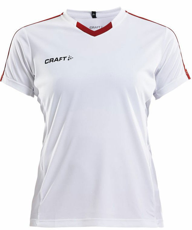 Majica kratkih rukava Craft Contrast Jersey Women's T-Shirt Bijela | 1905567-4900