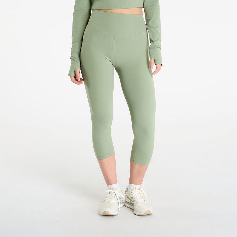 Tajice Urban Classics High-Waist Capri Leggings XS Zelena | TB7808-20524