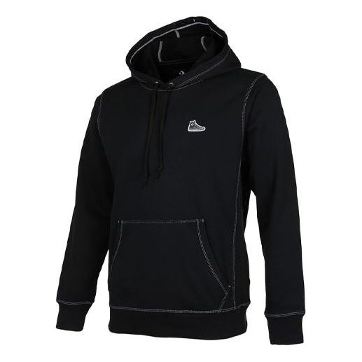 Dukserice Converse Converse Hoodie Crna | 10022198-A07