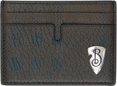 Novčanik Burberry Shield Leather Card Holder Crna | 8102931, 0