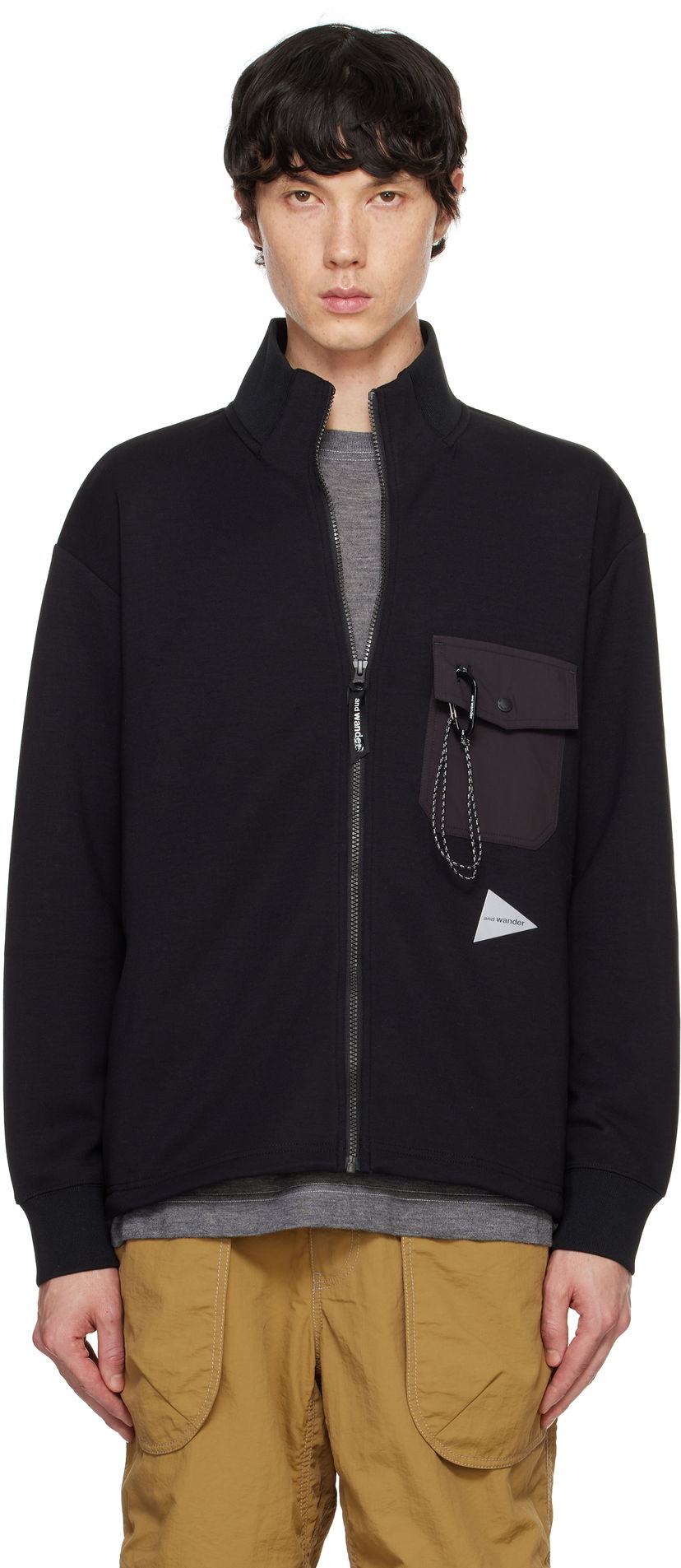 Jakna and wander Airly Warm Full Zip Jacket Crna | 5744284162