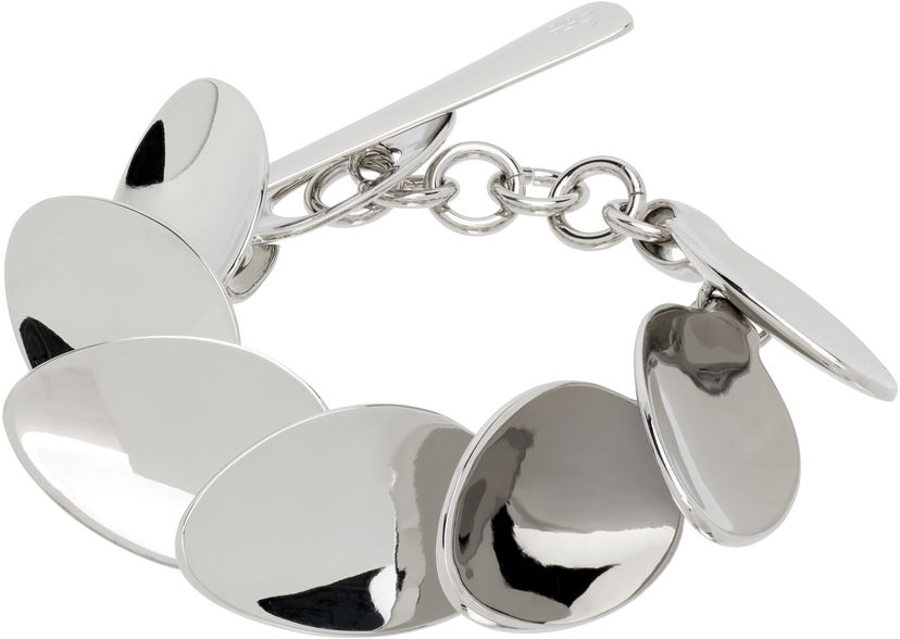 Narukvica Jean Paul Gaultier Jean Paul Gaultier Silver-Tone Cutlery Bracelet Metalik | 25/03-W-JW020-X053-91