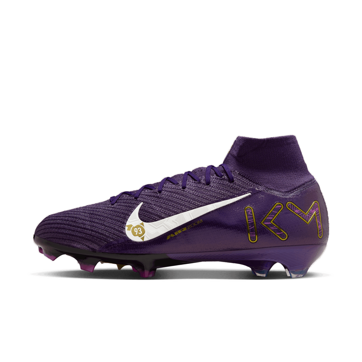 Tenisice i cipele Nike Mercurial Superfly 10 Elite Kylian Mbappé FG Ljubičasta | FQ8692-500, 0