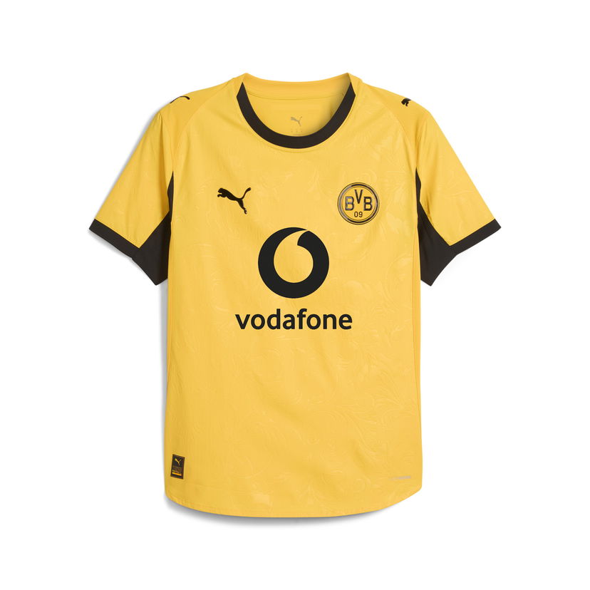 Dres Puma Borussia Dortmund 25/26 Men's Home Replica Jersey Žuta | 946427_03