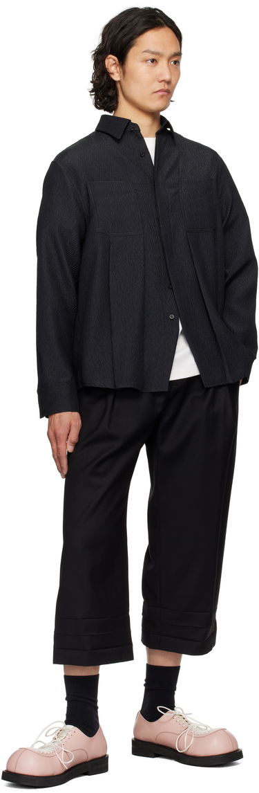 Hlače ADER ERROR ADER error Product. 82 Cropped Trousers Crna | BO01SSSA0205BK, 3
