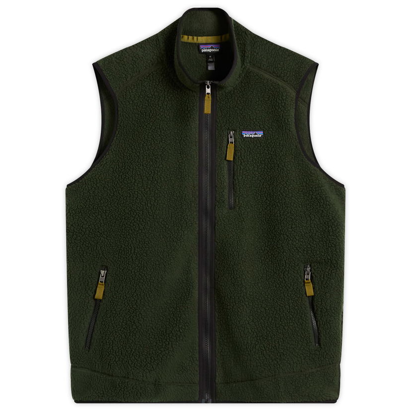 Prsluk Patagonia Men's Retro Pile Vest, Size X-Large Zelena | 22821-OLGG