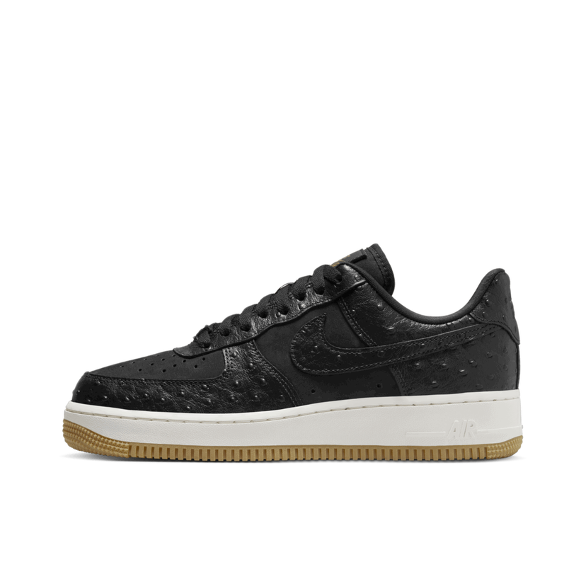 Tenisice i cipele Nike Air Force 1 Low '07 "Black Ostrich" W Crna | DZ2708-002