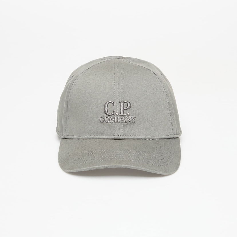 Kapa C.P. Company Baseball Cap Gunmetal Grey Universal Siva | 19CMAC225A006288A-921