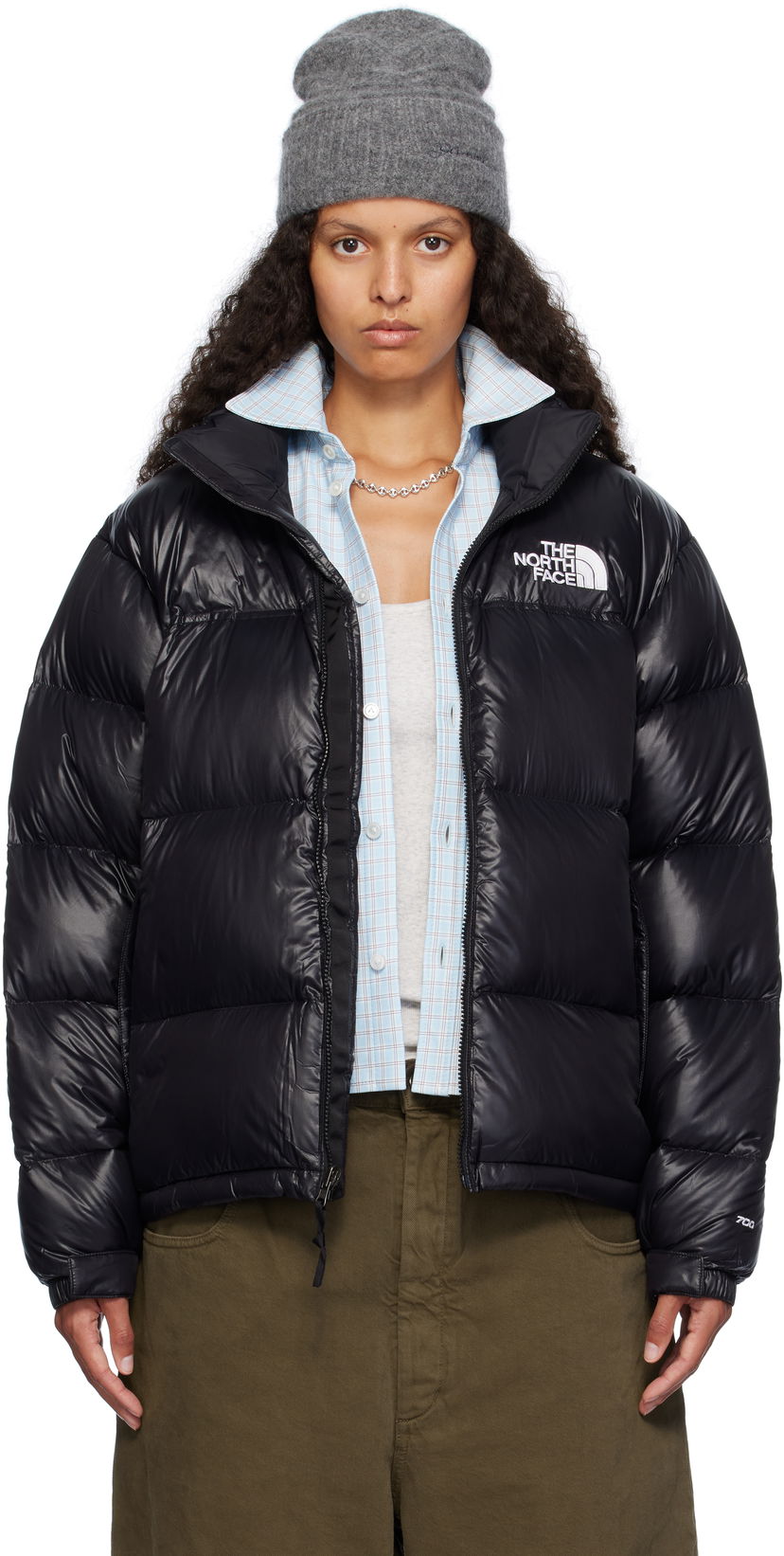 Pernata jakna The North Face 1996 Retro Shine Nuptse Puffer Jacket Crna | NF0A3C8D38S