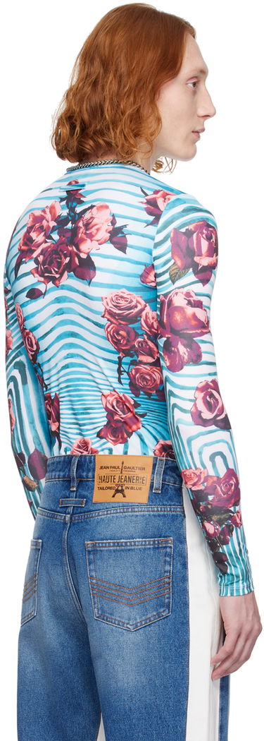 Majica kratkih rukava Jean Paul Gaultier Floral Long Sleeve T-Shirt Višebojno | 24/25-U-TO186-J551-503001, 2