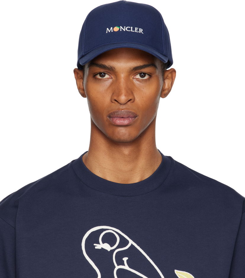 Kapa Moncler Moncler Genius x Gilga Farm Baseball Cap Tamnoplava | K24023B000060U082