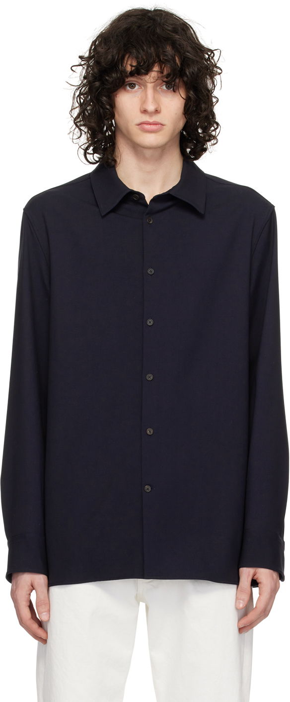 Košulja The Row Long Sleeve Button Up Shirt Crna | 283-W1842