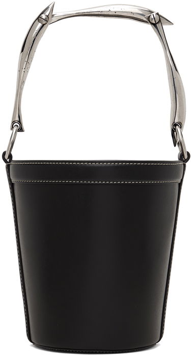 Ručna torbica Bottega Veneta Bottega Veneta Sardine Bucket Bag Crna | 765417V3L30, 0