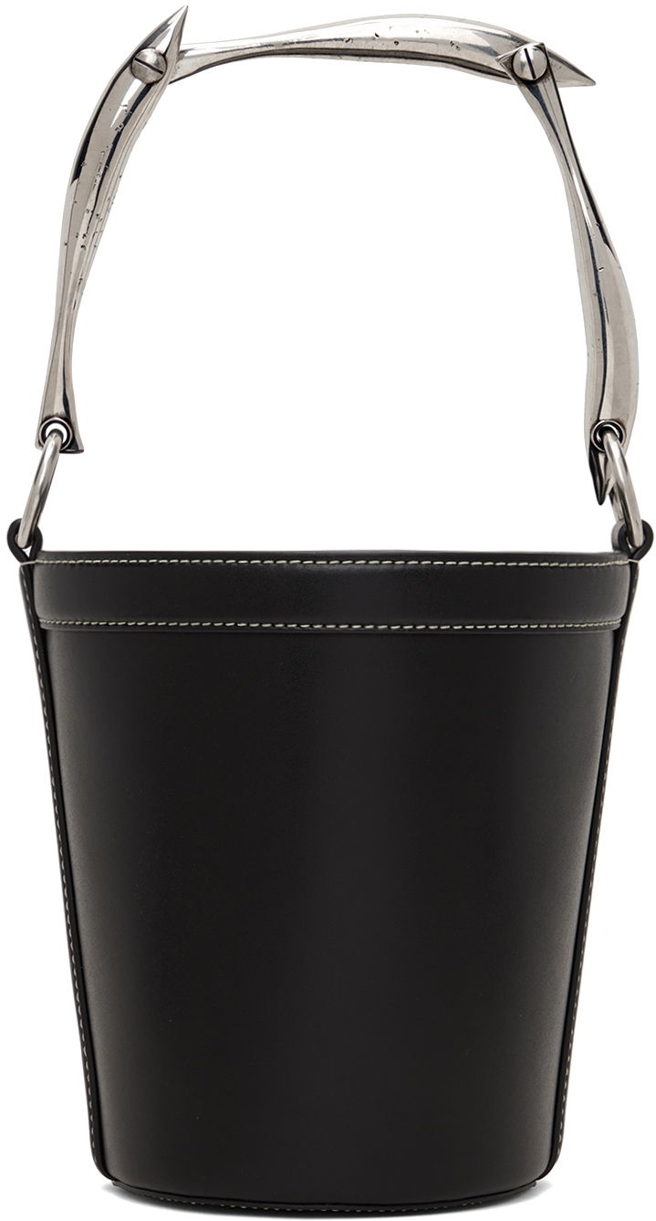 Ručna torbica Bottega Veneta Bottega Veneta Sardine Bucket Bag Crna | 765417V3L30
