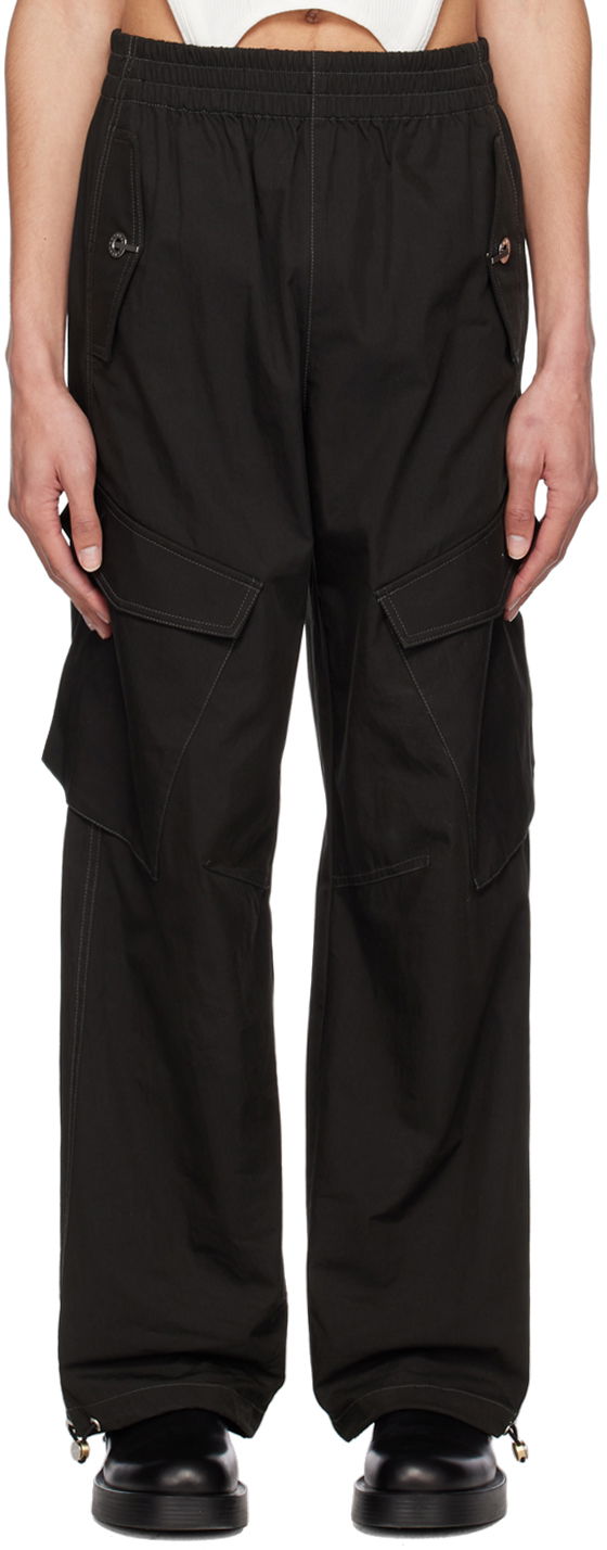 Cargo hlače Dion Lee Dion Lee Latch Cargo Pants Crna | C2101R23
