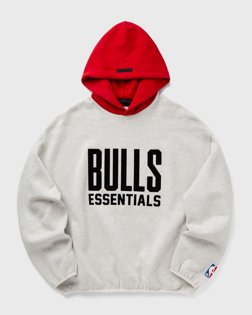 Dukserice Fear of God Fear of God Essentials Chicago Bulls Pull Over Hoodie XL Siva | 192AL246304F