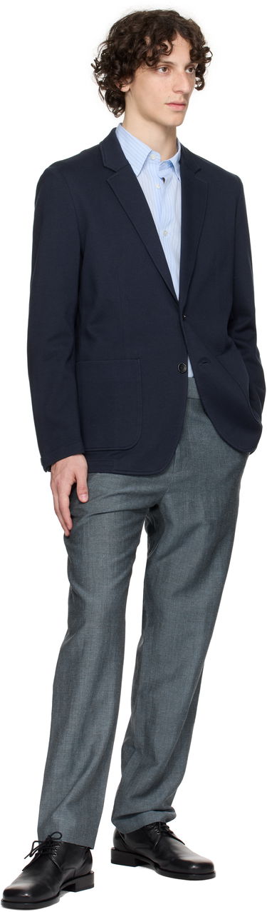 Jakna rag & bone Rag & Bone Butler Patch Pocket Blazer Tamnoplava | MBW25P4006PIML, 3